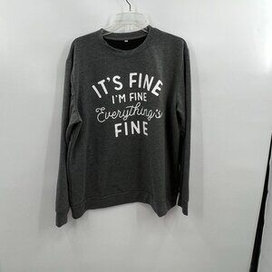 Unbranded Sweatshirt with Funny  Wording Size 2XL